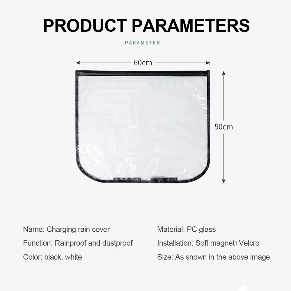 The Ultimate All-Weather Magnetic EV Charging Port Cover