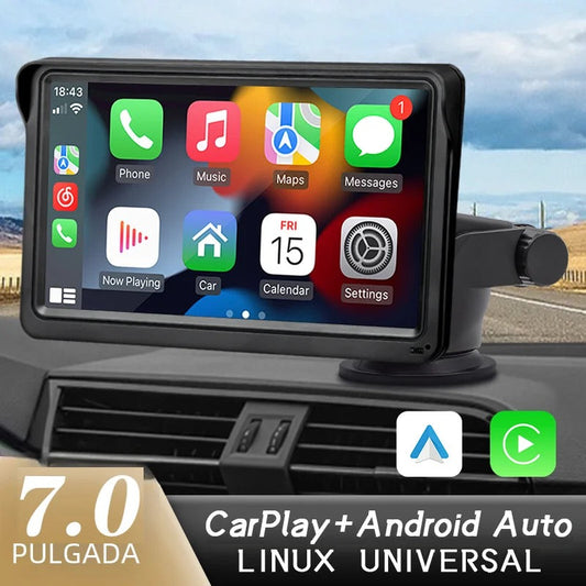 Pantalla Multimédia Universal con CarPlay y Android Auto | + Regalo Exclusivo