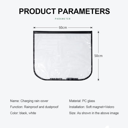 The Ultimate All-Weather Magnetic EV Charging Port Cover