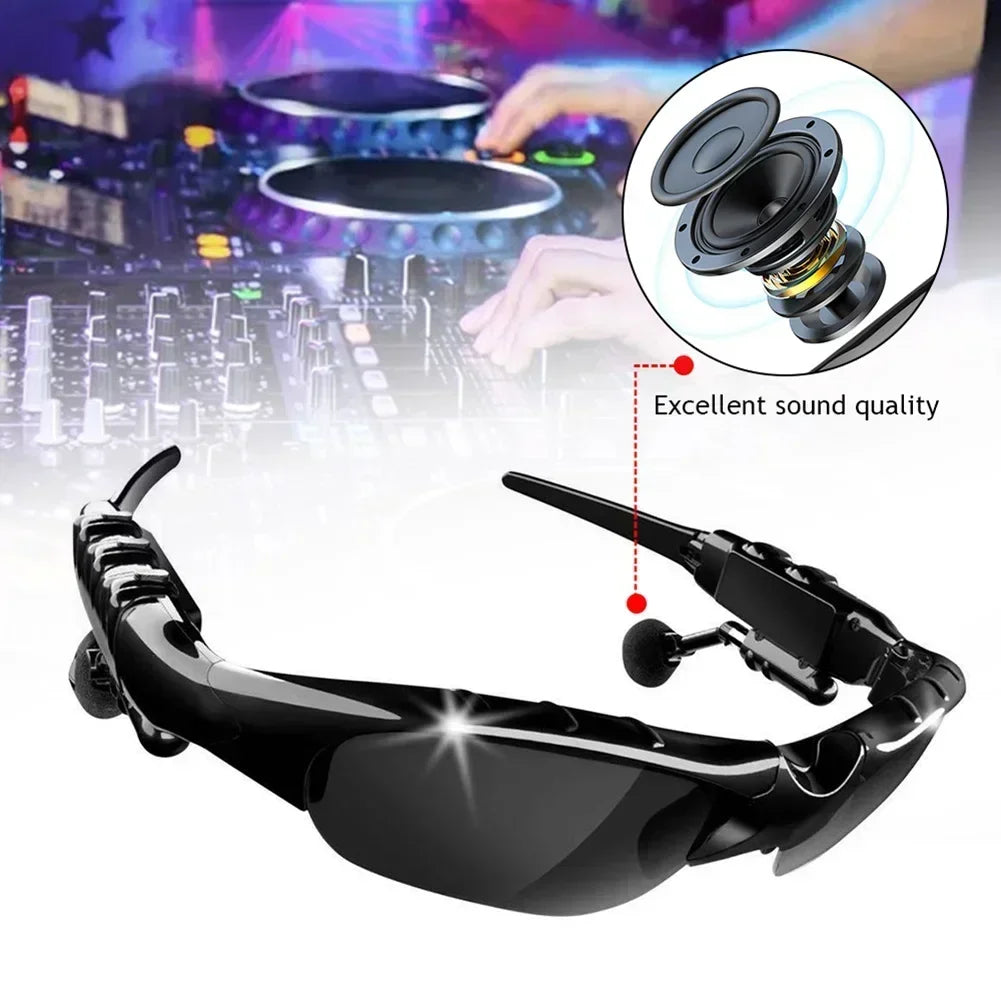 LENTES DE SOL CON BLUETOOTH 5.0 CON AUDIFONOS INALAMBRICO + ESTUCHE