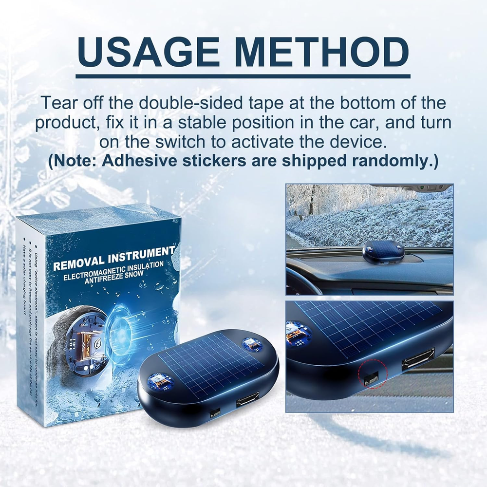 FrostRemoval Electromagnetic Molecular Interference Antifreeze