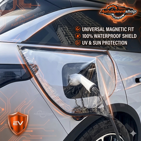The Ultimate All-Weather Magnetic EV Charging Port Cover
