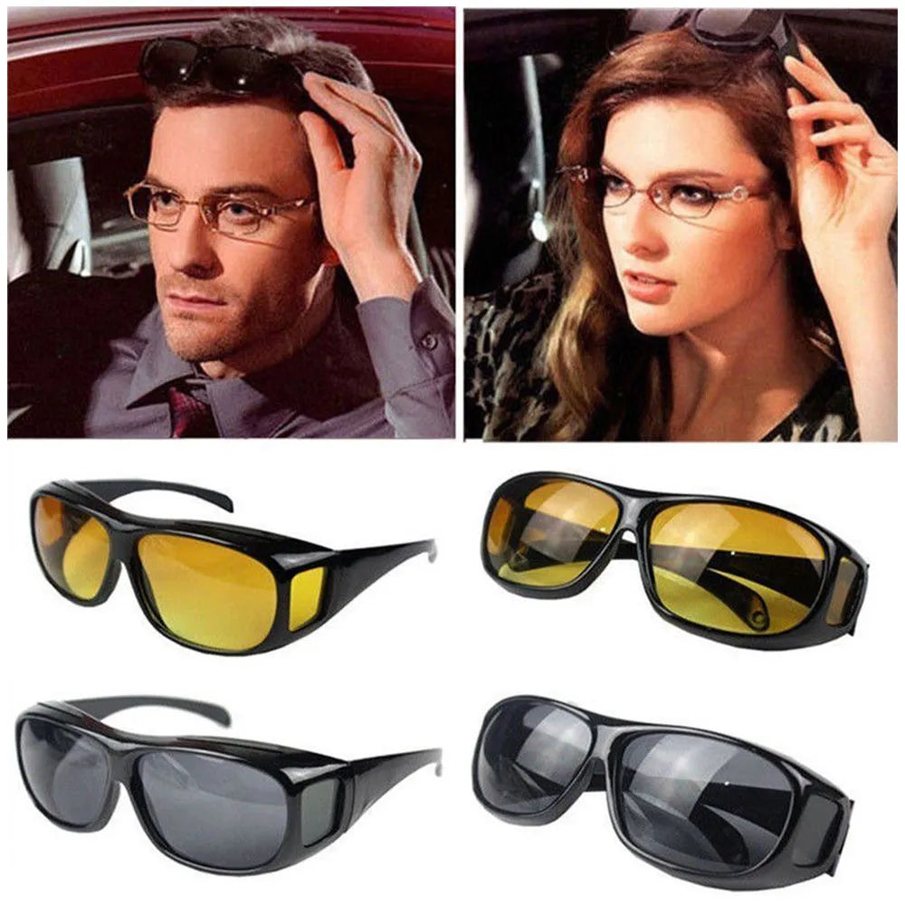 Gafas Lentes Hd Vision Filtro Uv Nocturna 😎 PAGA 1 UNIDAD LLEVA OTRA GRATIS 🕶️