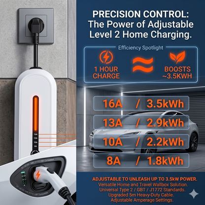 Portable Level 2 EV Charger | Charge 4X Faster