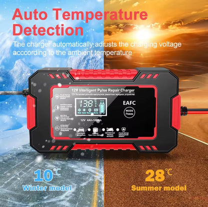 AutoCharge Pro® Smart Battery Charger for Vehicles - Don’t Let a Dead Battery Ruin Your Day
