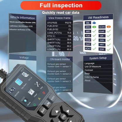 Pro-Series OBD2 Scanner & Check Engine Code Reader - Stop Getting Ripped Off at the Machanic
